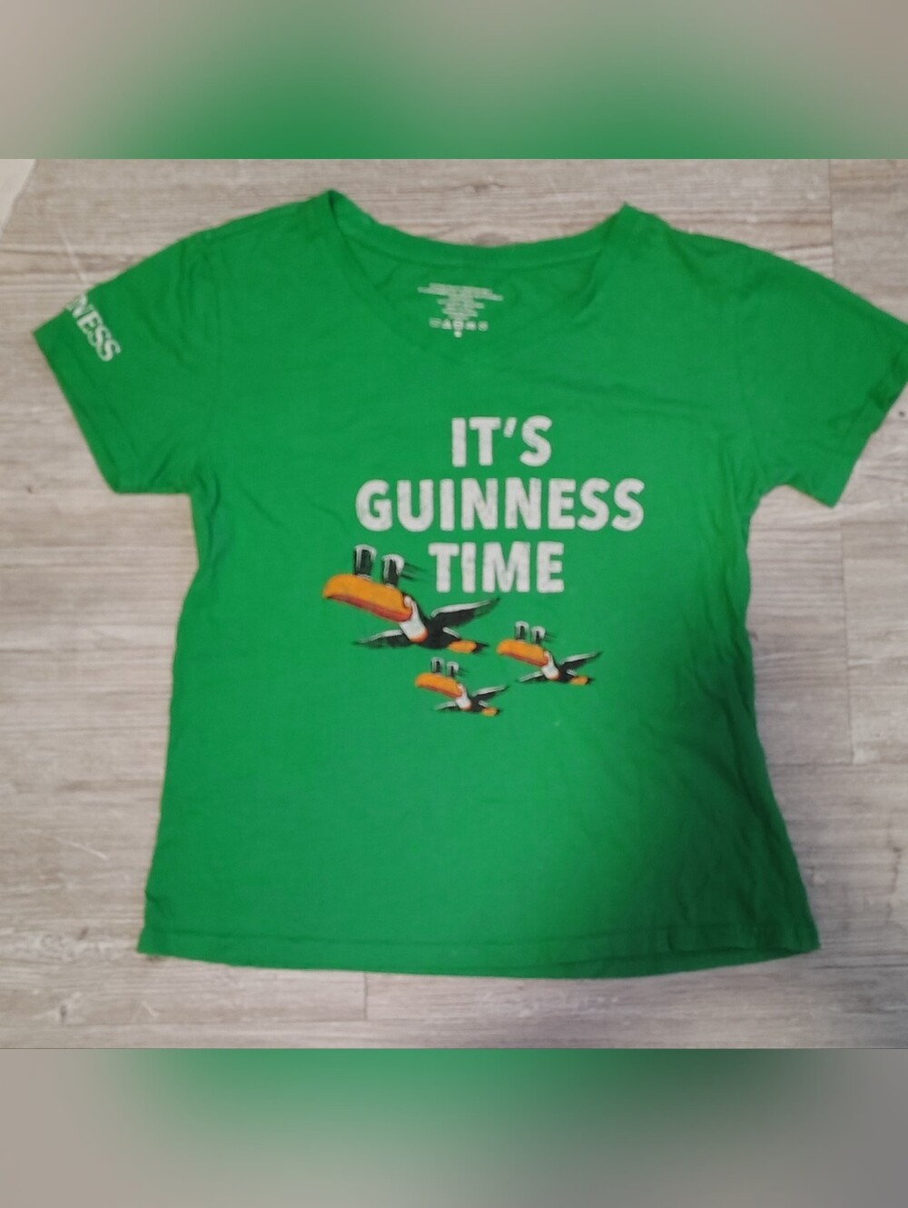 Rare Vintage Guinness Graphic T